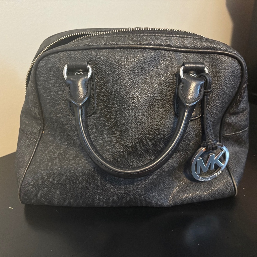 Michael Kors Black Satchel Bag